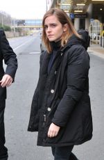 EMMA WATSON Out and About in Washington 01/20/2017