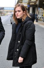 EMMA WATSON Out and About in Washington 01/20/2017