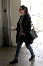 EMMY ROSSUM Out for Coffee in Beverly Hills 01/23/2017
