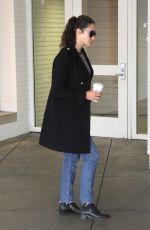 EMMY ROSSUM Out for Coffee in Beverly Hills 01/23/2017