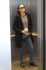 EMMY ROSSUM Out for Coffee in Beverly Hills 01/23/2017