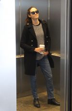 EMMY ROSSUM Out for Coffee in Beverly Hills 01/23/2017