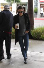 EMMY ROSSUM Out for Coffee in Beverly Hills 01/23/2017