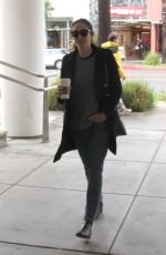 EMMY ROSSUM Out for Coffee in Beverly Hills 01/23/2017