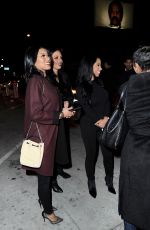 ENIKO PARRISH Leaves Sunset Towers Hotel in Los Angeles 01/27/2017