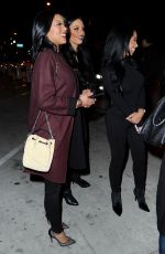 ENIKO PARRISH Leaves Sunset Towers Hotel in Los Angeles 01/27/2017