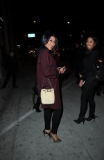 ENIKO PARRISH Leaves Sunset Towers Hotel in Los Angeles 01/27/2017