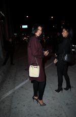 ENIKO PARRISH Leaves Sunset Towers Hotel in Los Angeles 01/27/2017