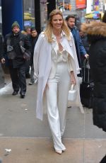 ERIN ANDREWS Leaves Good Morning America Studio in New York 01/10/2017