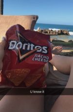 EUGENIE BOUCHARD in Bikini,  Snapchat Pictures 01/28/2017