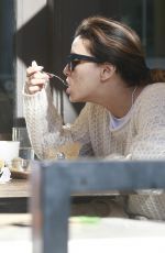 EVA LONGORIA Out for Breakfast in Beverly Hills 01/30/2017