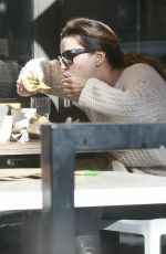 EVA LONGORIA Out for Breakfast in Beverly Hills 01/30/2017