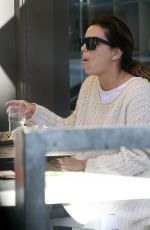 EVA LONGORIA Out for Breakfast in Beverly Hills 01/30/2017