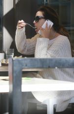 EVA LONGORIA Out for Breakfast in Beverly Hills 01/30/2017