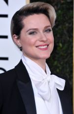 EVAN RACHEL WOOD at 74th Annual Golden Globe Awards in Beverly Hills 01/08/2017