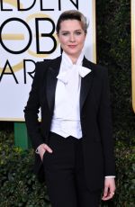 EVAN RACHEL WOOD at 74th Annual Golden Globe Awards in Beverly Hills 01/08/2017