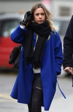 EVELINA KAMPH Arrives at Old Trafford in Manchester 01/15/2017