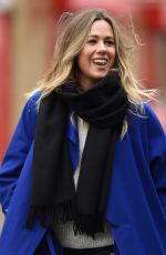 EVELINA KAMPH Arrives at Old Trafford in Manchester 01/15/2017