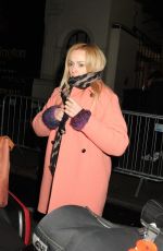 FEARNE COTTON Night Out in London 01/30/2017