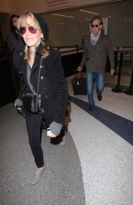 FELICITY HUFFMAN at Los Angeles International Airport 01/13/2017