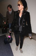 FELICITY HUFFMAN at Los Angeles International Airport 01/13/2017