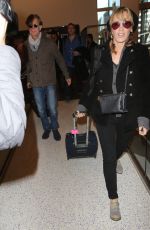 FELICITY HUFFMAN at Los Angeles International Airport 01/13/2017