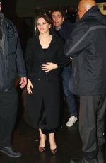 FELICITY JONES Arrives at Saturday Night Live Celebration in New York 01/14/2017