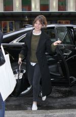 FELICITY JONES Out and About in New York 01/10/2017