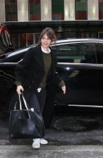 FELICITY JONES Out and About in New York 01/10/2017
