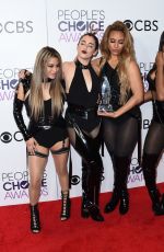 FIFTH HARMONY at 43rd Annual People’s Choice Awards in Los Angeles 01/18/2017