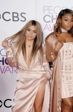FIFTH HARMONY at 43rd Annual People’s Choice Awards in Los Angeles 01/18/2017