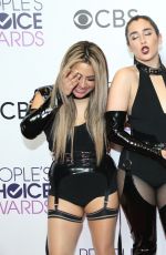 FIFTH HARMONY at 43rd Annual People’s Choice Awards in Los Angeles 01/18/2017