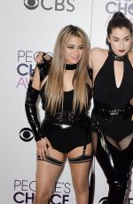 FIFTH HARMONY at 43rd Annual People’s Choice Awards in Los Angeles 01/18/2017