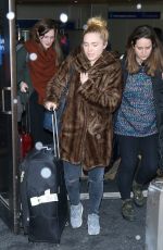 FLORENCE PUGH Arrives in Salt Lake City 01/20/2017