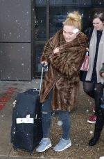 FLORENCE PUGH Arrives in Salt Lake City 01/20/2017