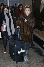 FLORENCE PUGH Arrives in Salt Lake City 01/20/2017