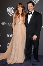 FRANCESCA EASTWOOD at Warner Bros. Pictures & Instyle’s 18th Annual Golden Globes Party in Beverly Hills 01/08/2017