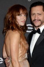 FRANCESCA EASTWOOD at Warner Bros. Pictures & Instyle’s 18th Annual Golden Globes Party in Beverly Hills 01/08/2017