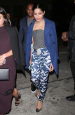 FREIDA PINTO at Catch LA in West Hollywood 01/06/2017