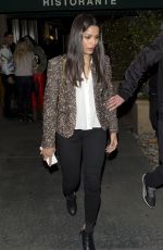 FREIDA PINTO Night Out in West Hollywood 01/21/2017