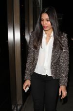 FREIDA PINTO Night Out in West Hollywood 01/21/2017