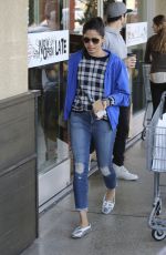 FREIDA PINTO Out Shopping in Los Angeles 01/07/2017