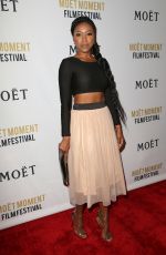 GABRIELLE DENNIS at Moet Moment Pre Golden Globe Party in Los Angeles 01/04/2017