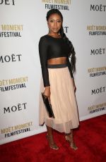 GABRIELLE DENNIS at Moet Moment Pre Golden Globe Party in Los Angeles 01/04/2017