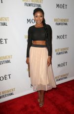 GABRIELLE DENNIS at Moet Moment Pre Golden Globe Party in Los Angeles 01/04/2017