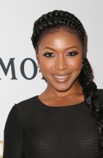 GABRIELLE DENNIS at Moet Moment Pre Golden Globe Party in Los Angeles 01/04/2017