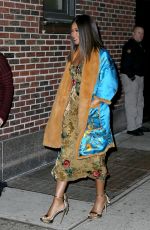 GABRIELLE UNION Leaves Late Show with Stephen Colbert in New York 01/11/2017