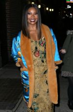 GABRIELLE UNION Leaves Late Show with Stephen Colbert in New York 01/11/2017