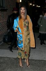 GABRIELLE UNION Leaves Late Show with Stephen Colbert in New York 01/11/2017