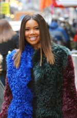 GABRIELLE UNION Out and About in New York 01/10/2017